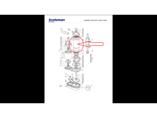 Испаритель для льдогенератора Scotsman, Simag MF, SP, SPN серии