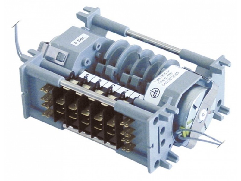 Программатор 5 конт.групп таймер для посудомоечной машины Omniwash 6сек./135сек. 7805DV, CET2C6S