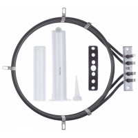 Тен для пароконвектомата Unox XB403, XB603, XF188, XV401E, RS1040A0, 4250Вт, 230В, фланець 100x22мм GERMANY