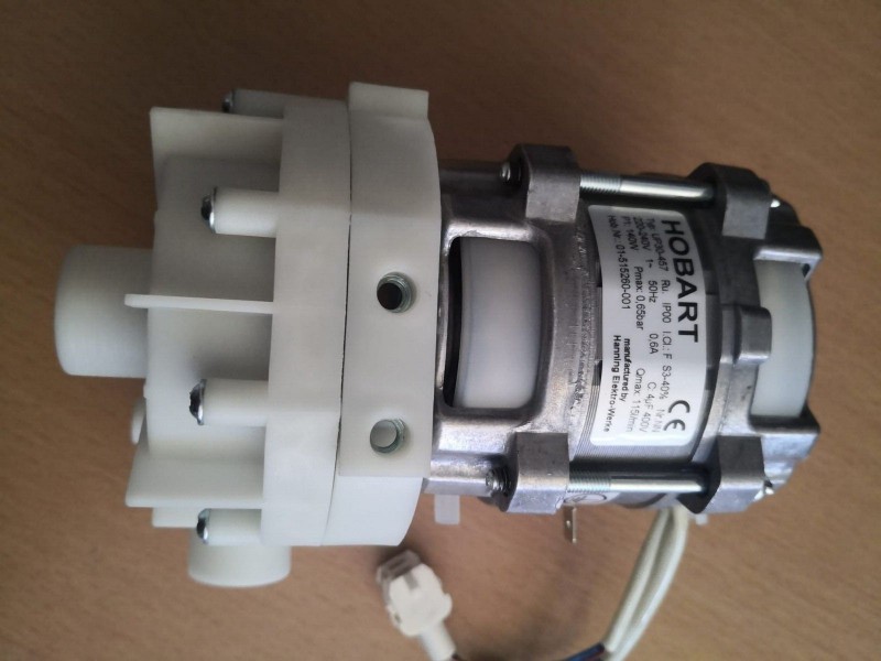 Помпа Hanning UP30-457 насос для посудомиючої машини Hobart, Cookmax ø**/**мм