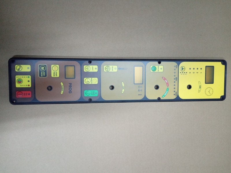 Мембрана наклейка клавіатура, панель для пароконвектомата Unox XB403, XB603, XB803 серії, KPE1215B