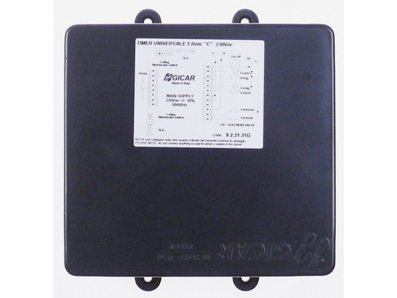 Плата, модуль электронный блок для посудомоечной машины Fagor 12024809 Z213069000 GICAR 9.2.21.31G